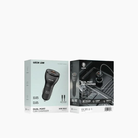 Green Lion Dual Port Car Charger
