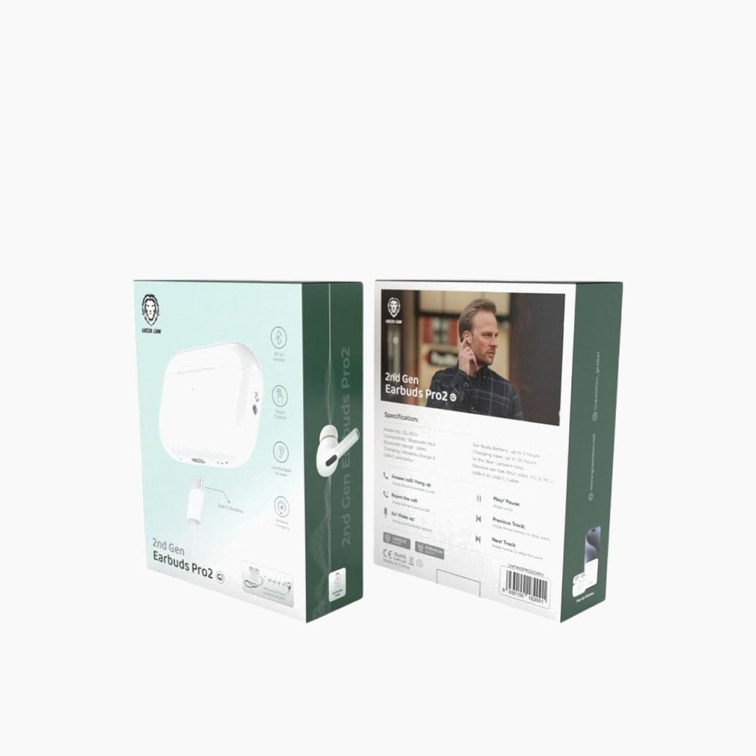 Green Lion Earbuds 2/ 1st Gen