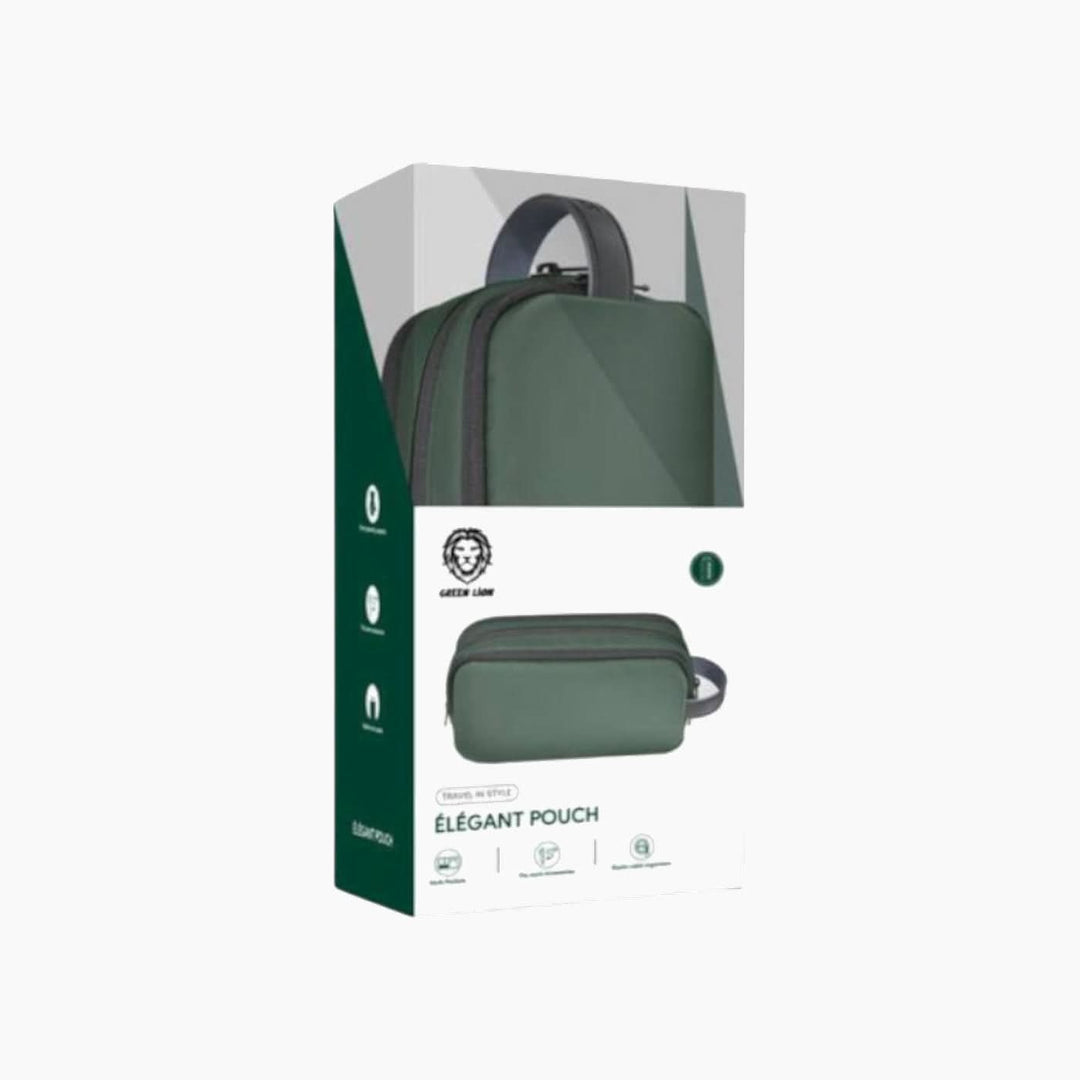 Green Lion Elegant Pouch