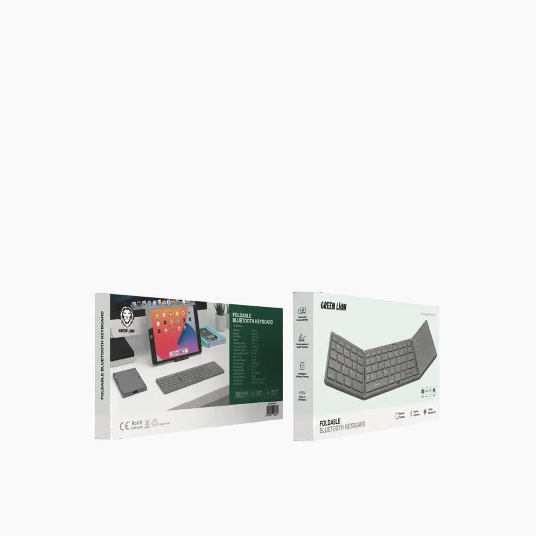 Green Lion foldable Bluetooth keyboard with touchpad