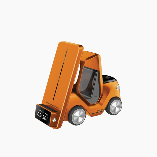 Green Lion Forklift 5 In 1 Wireless Charger Stand
