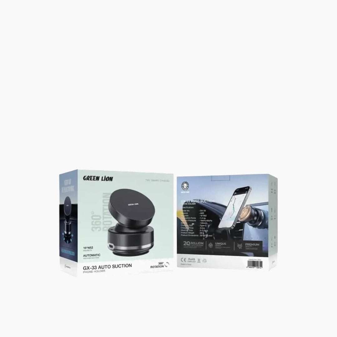 Green Lion GX-33 Auto Suction Phone Holder