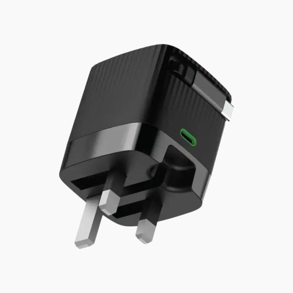 Green Lion Gan Adapter 65W Retractable Cable PD 3.0