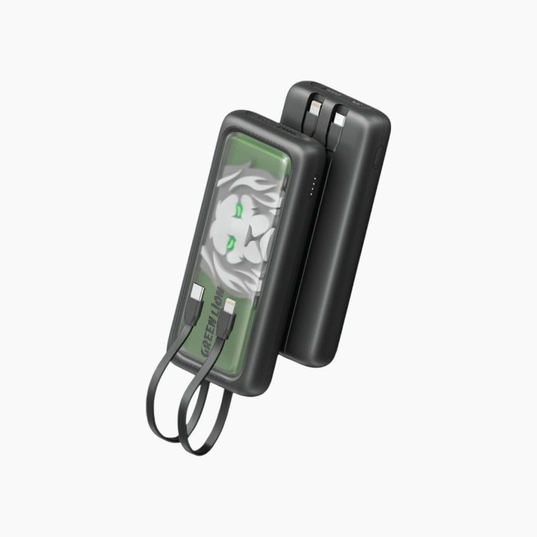 Green Lion Le Lion 10000mAh power bank with USB-C and USB-A ports