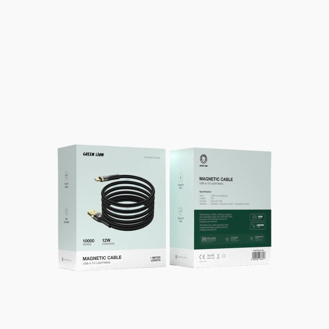 Green Lion magnetic USB-C to Lightning cable