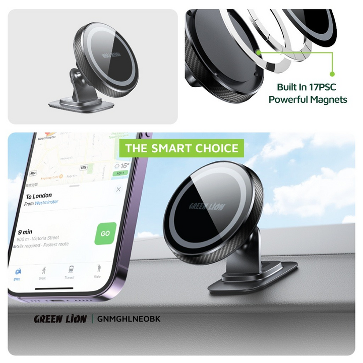 Green Lion Neo MagSafe Car Phone Mount