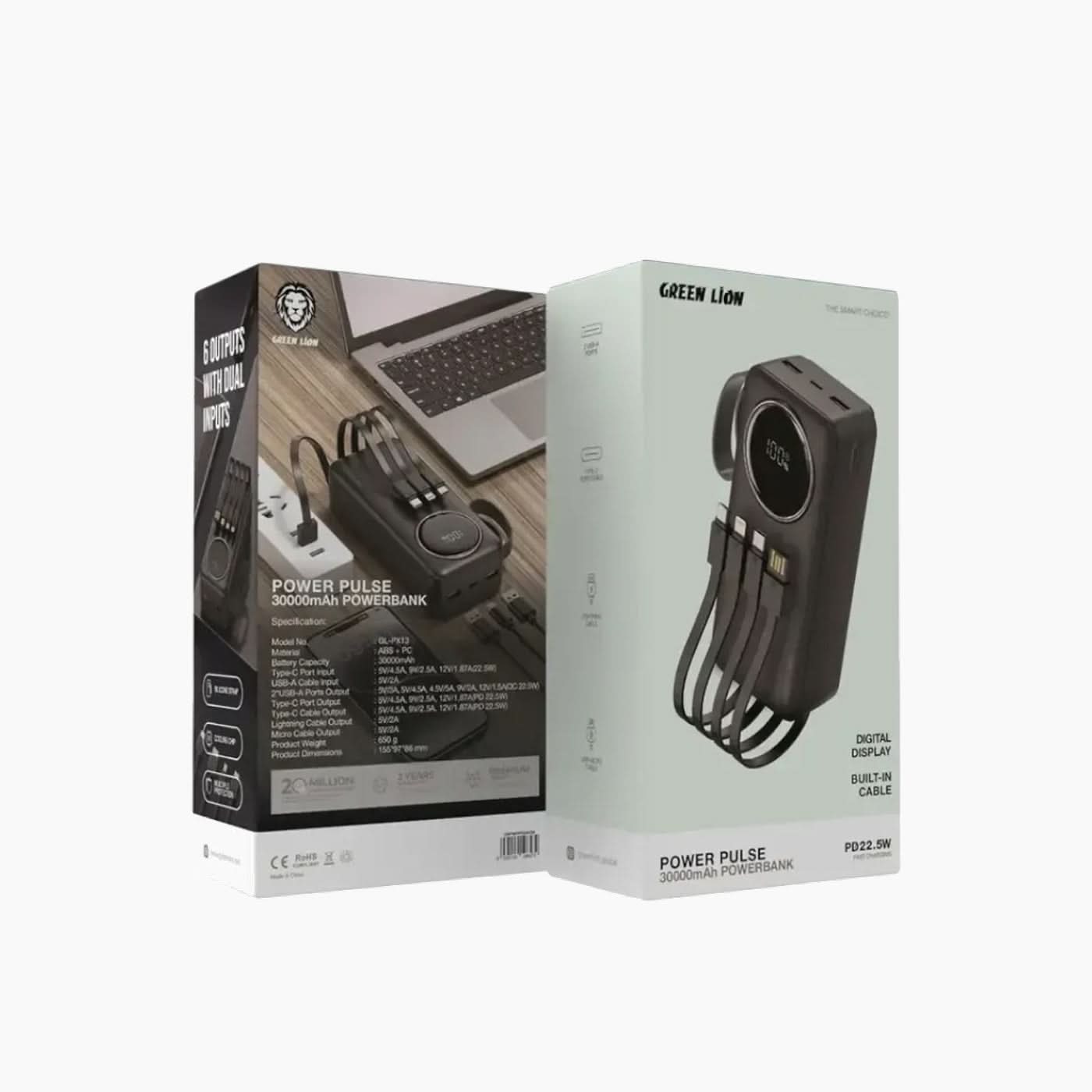 Green Lion Power Pulse Power Bank Green Lion Power Pulse Power Bank