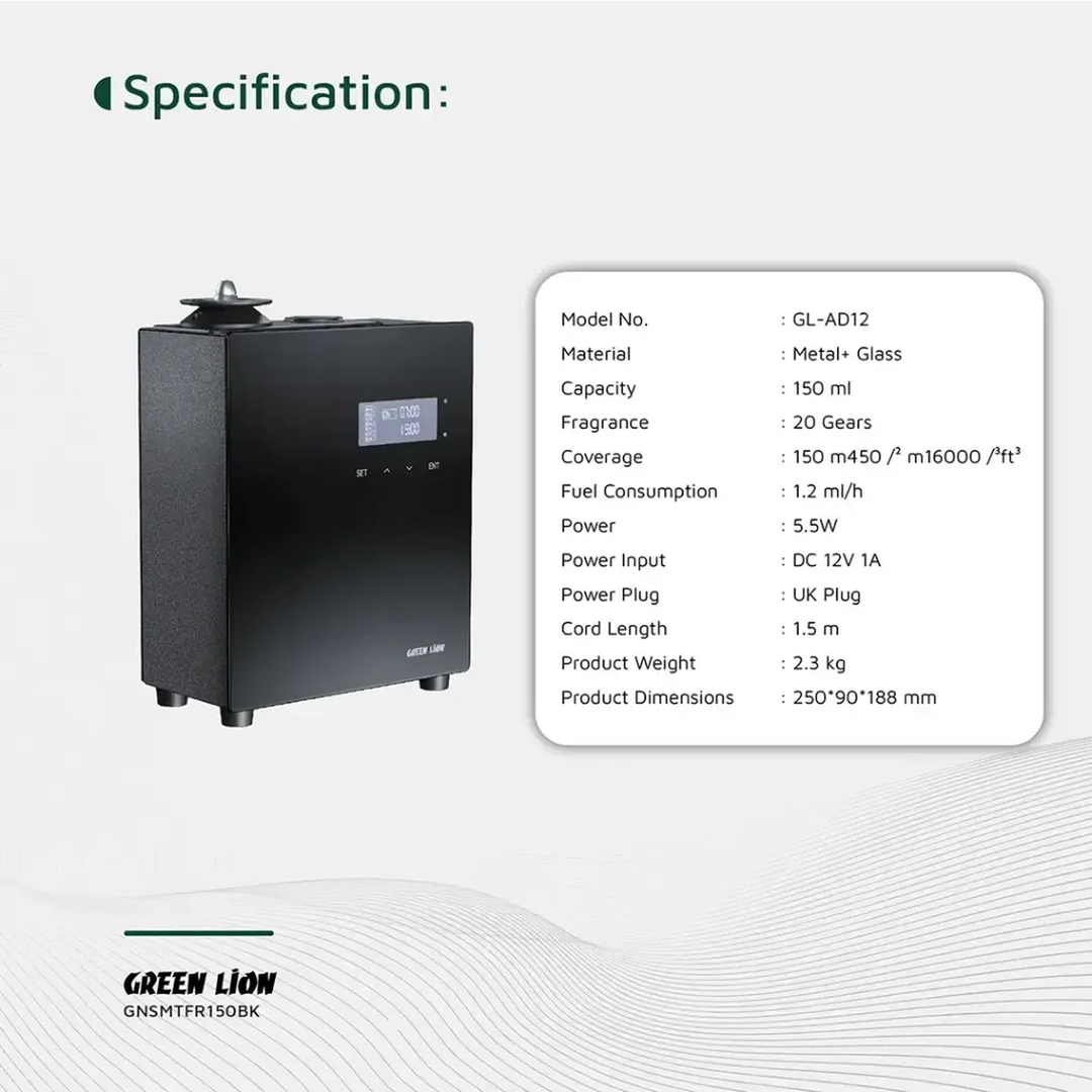 Green Lion Smart Scent Pro Fragrance Diffuser