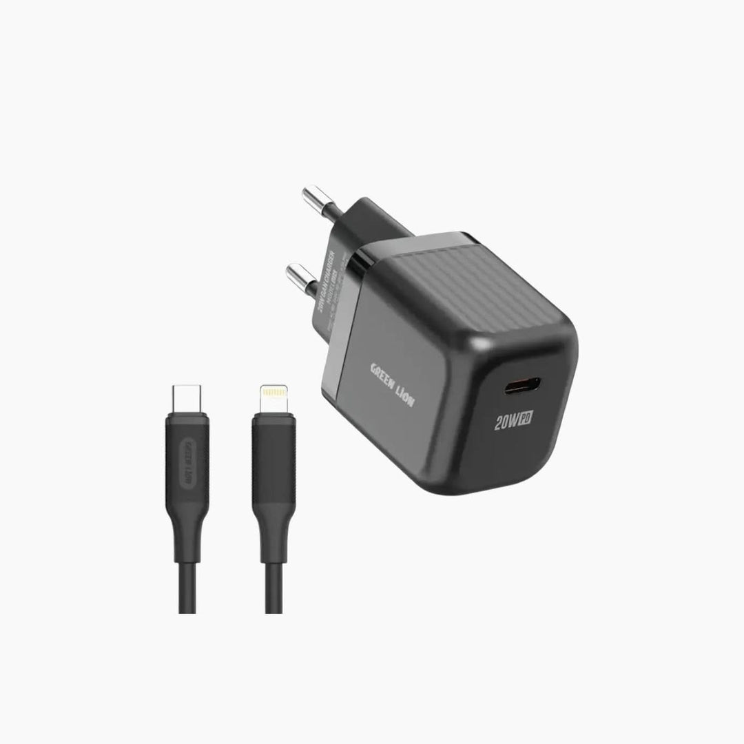 Green Lion Ultra Compact GaN Wall Charger 20W