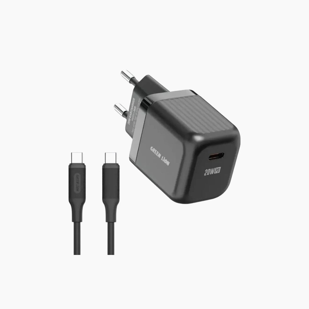 Green Lion Ultra Compact GaN 20W USB-C wall charger