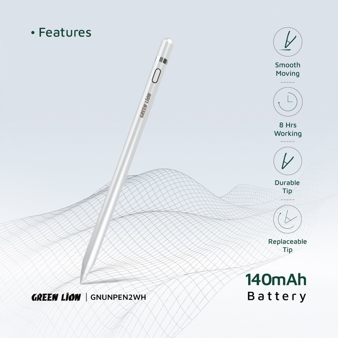 Green Lion Universal Pencil 2 Stylus - HUNA