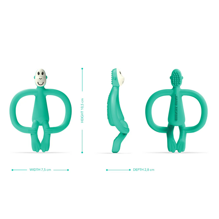 Matchstick Monkey Teether with BioCote® Antimicrobial Protection