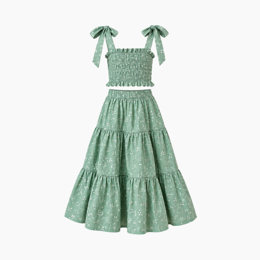 Green &amp; Flowers Set