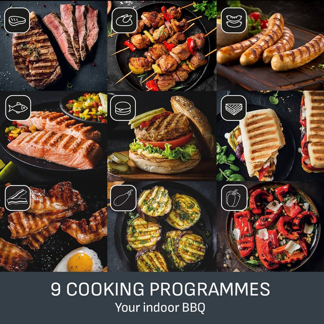 Tefal Optigrill XL electric grill with intelligent sensors