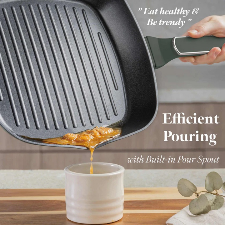 Berlinger Haus Grill Pan with Lid, 28 cm