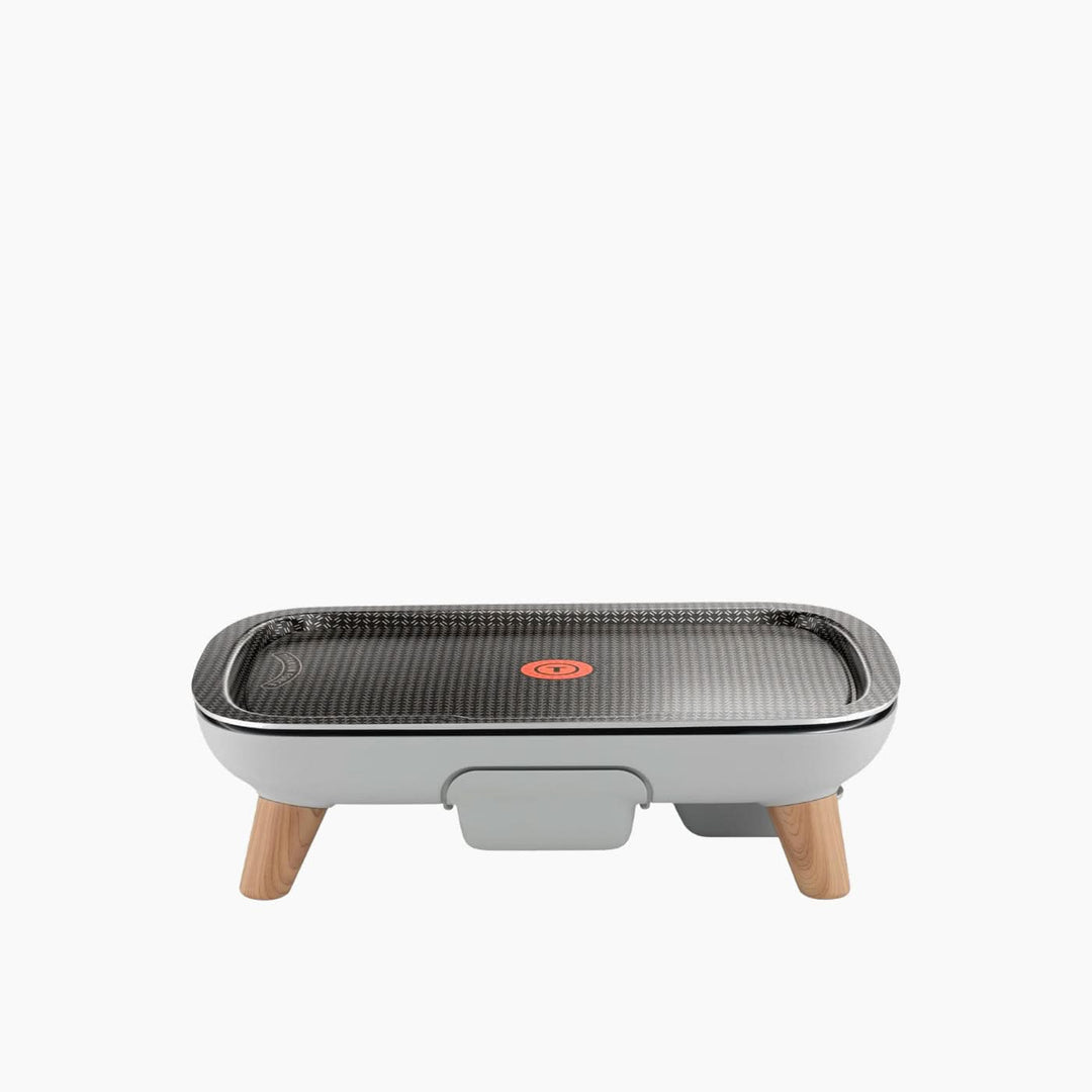 Tefal electric table grill with wooden finish