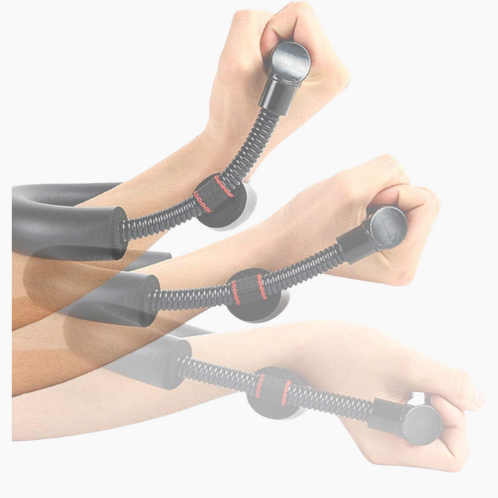 Grip Exerciser Handle with heavy-duty carbon steel spring