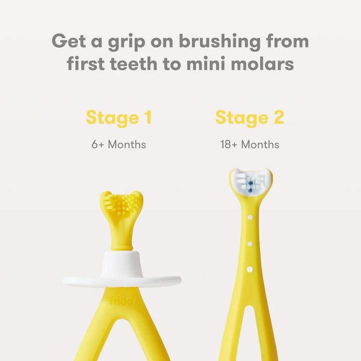 Frida Baby Grow-With-Me Training Toothbrush Set