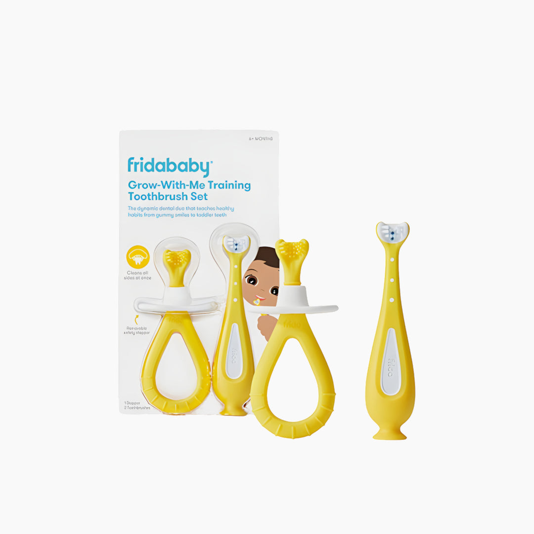 FridaBaby Grow with Me Training Toothbrush Set