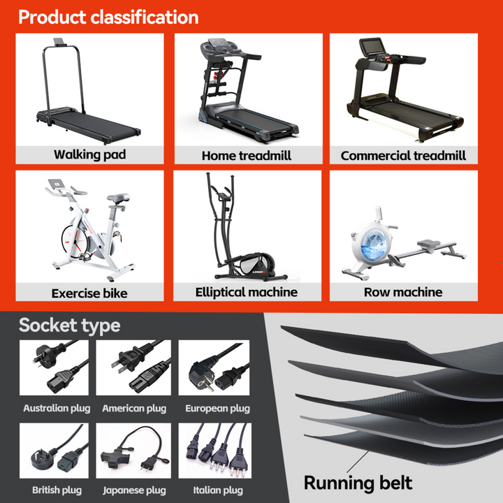 Lijiujia Professional Treadmill with Interactive TV Screen