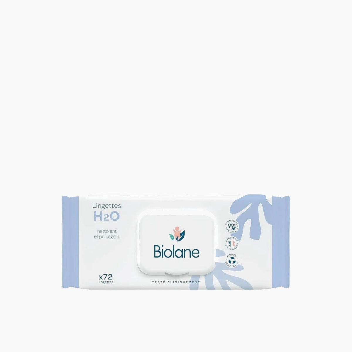 Biolane H2O Wipes 72 wipe pack