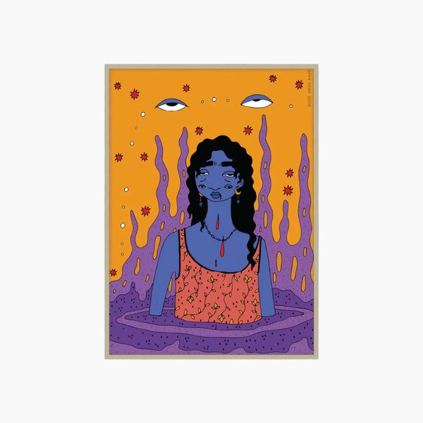 Cyclope by Aude Abou Nasr Painting