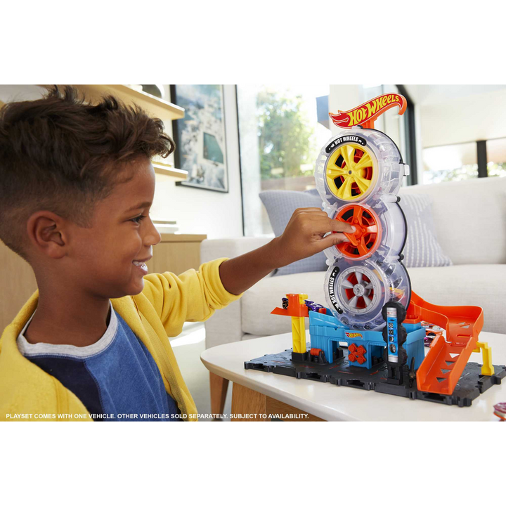 Hot Wheels HW City Super Twist Tire Shop