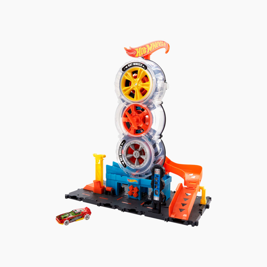 Hot Wheels HW City Super Twist Tire Shop