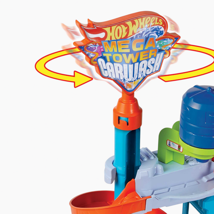 Hot Wheels HW City Mega Tower Car Wash