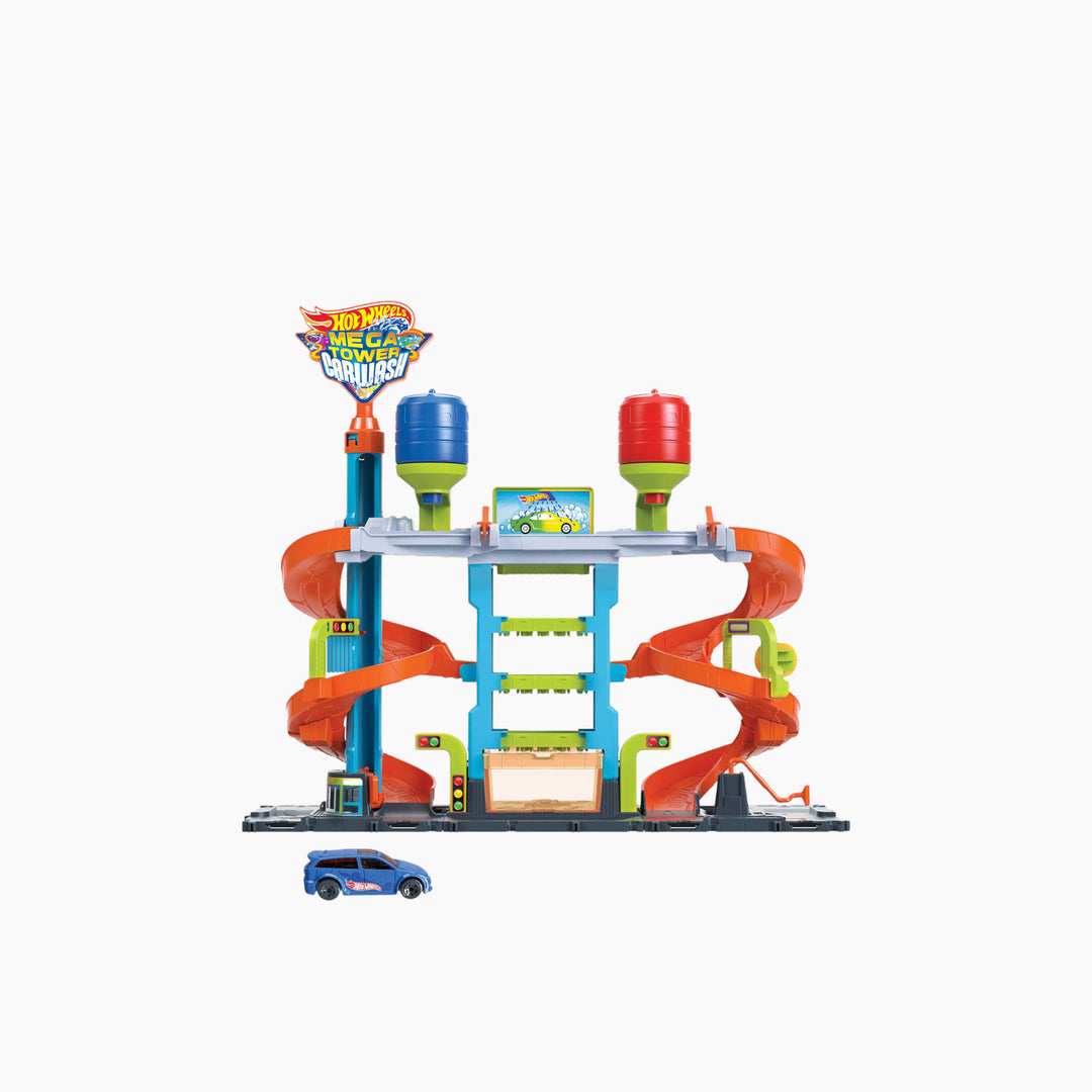 Hot Wheels HW City Mega Tower Car Wash