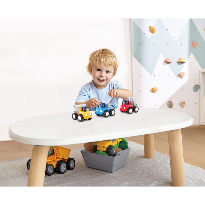 Hola Construction Trucks Crane Toy Truck