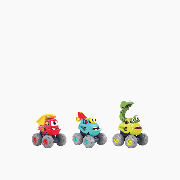 Hola Fun Monster Construction Truck Set