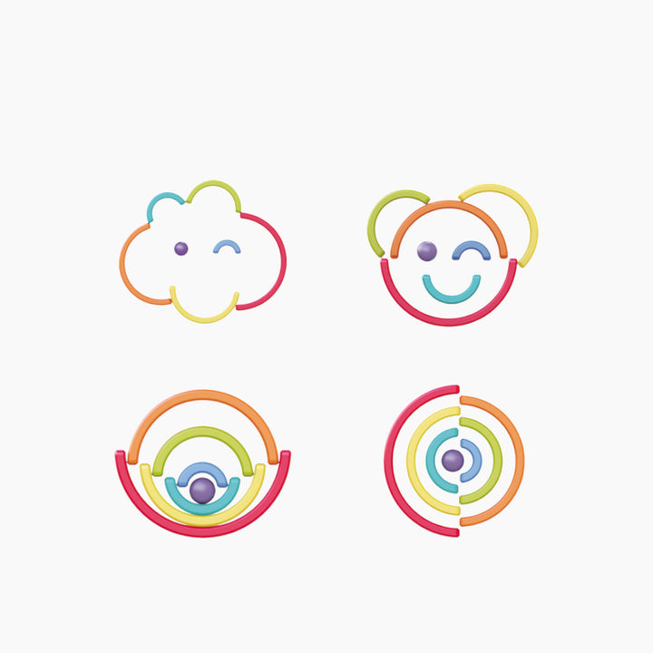 Hola Rainbow Chameleon Stacking Toy