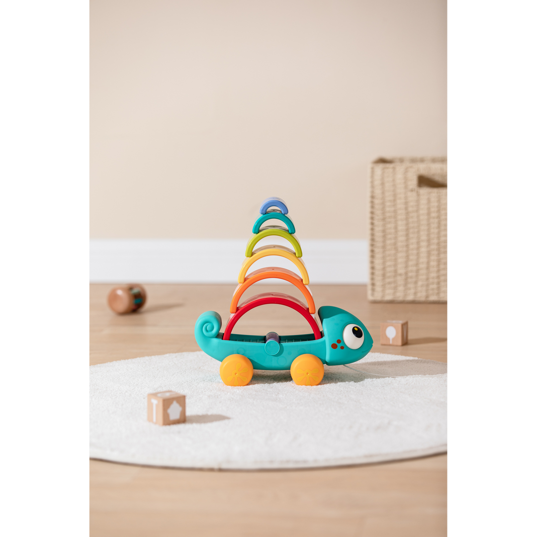 Hola Rainbow Chameleon Stacking Toy