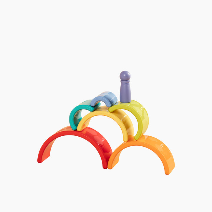 Hola Rainbow Chameleon Stacking Toy