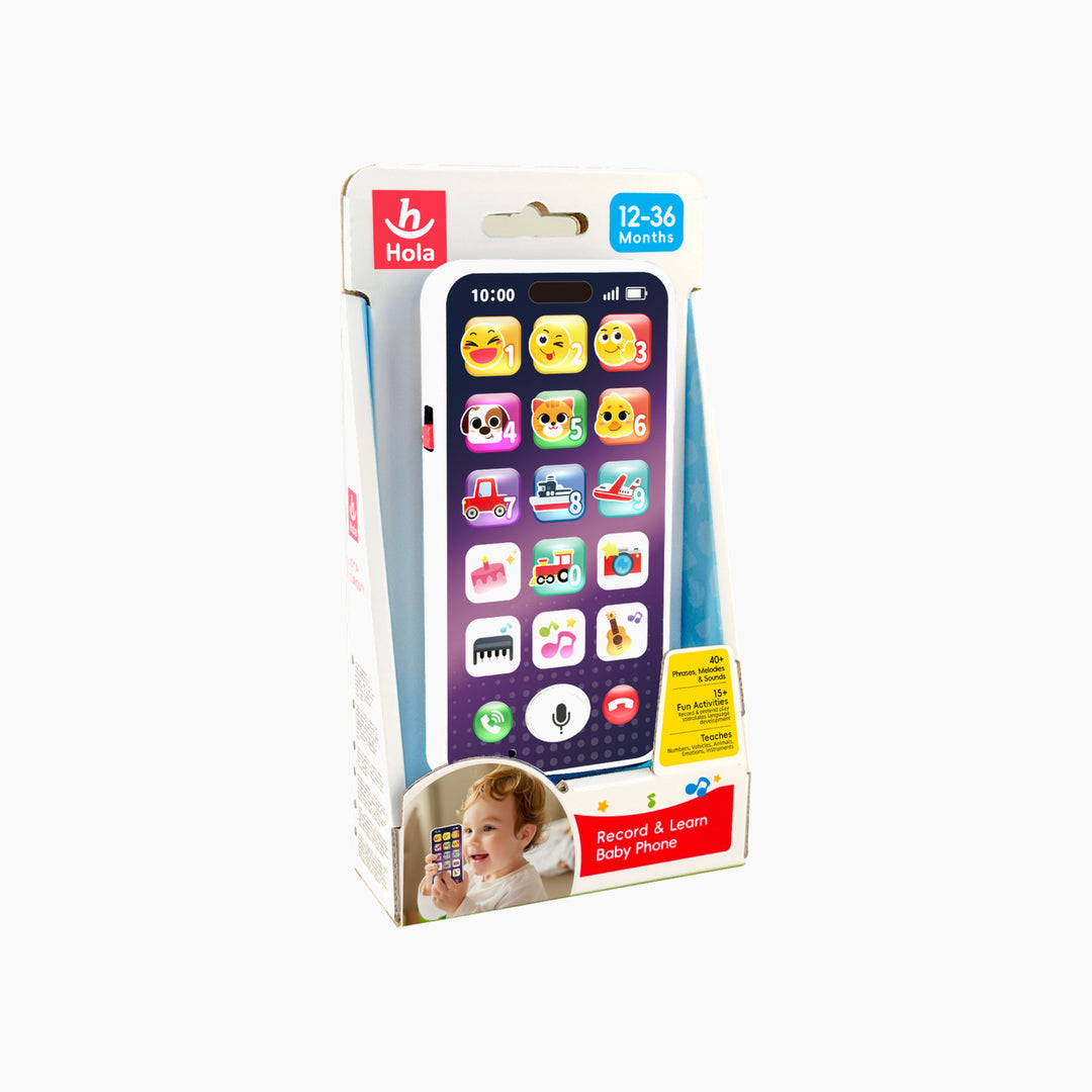 Hola Record &amp; Learn Baby Toy Phone