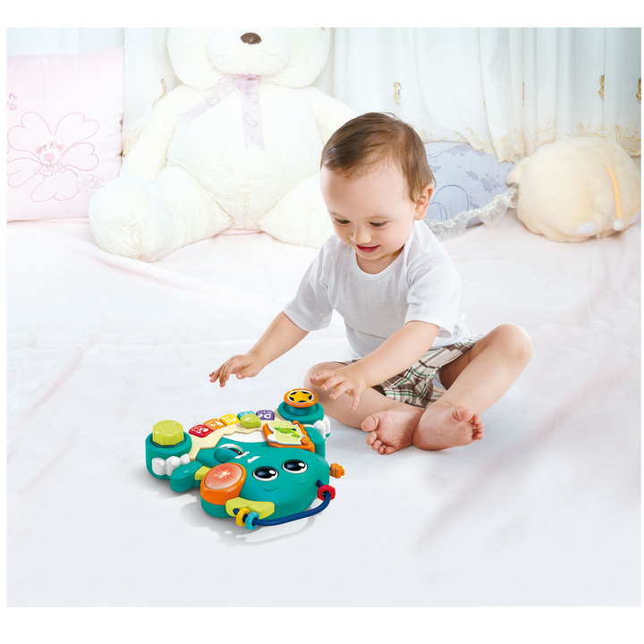 Hola 2-In-1 Discover Dinosaur Musical Toy