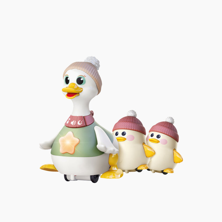 Hola Waddling Duck Family Baby Toy