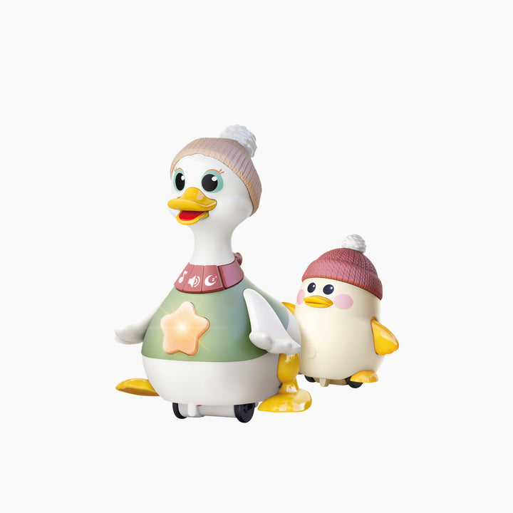Hola Waddling Duck Family Baby Toy