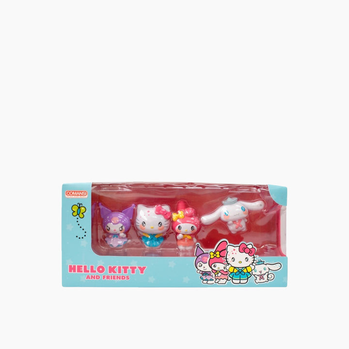 Hi-5 Hello Kitty &amp; Friends Gift Box Set 4 Figurines