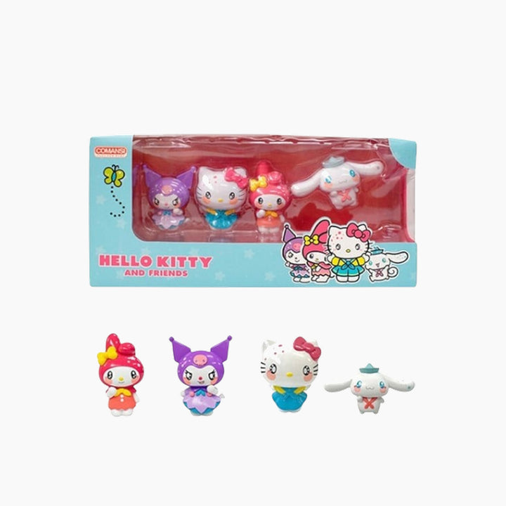 Hi-5 Hello Kitty &amp; Friends Gift Box Set 4 Figurines