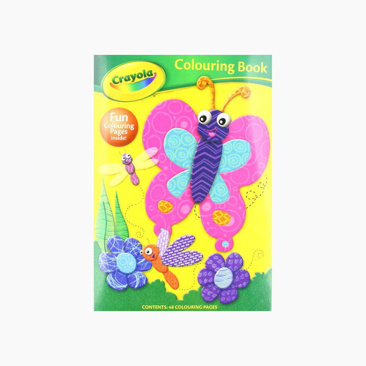Hi 5 Crayola Colouring Book Butterfly
