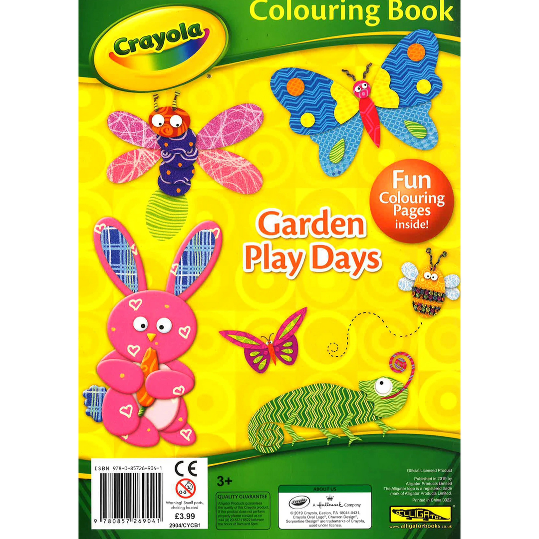 Hi 5 Crayola Colouring Book Butterfly