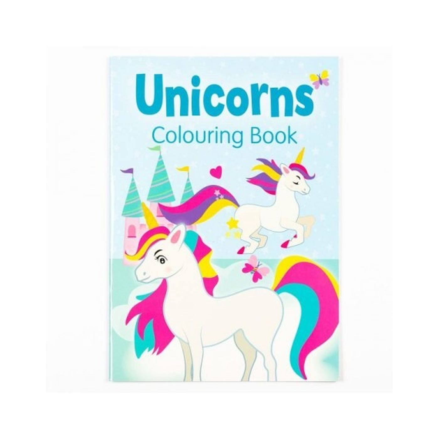 Hi 5 Unicorns Colouring Book Blue Hi 5 Unicorns Colouring Book Blue
