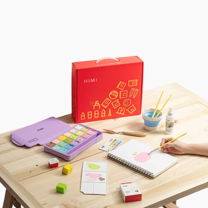 Himi Jelly Cup Gouache Paint Kit (31 Pcs)