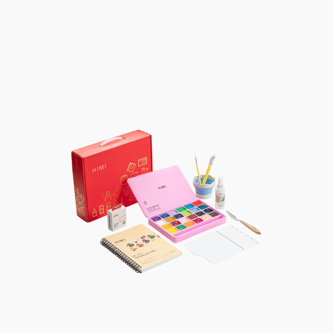 Himi Jelly Cup Gouache Paint Kit (37 Pcs)