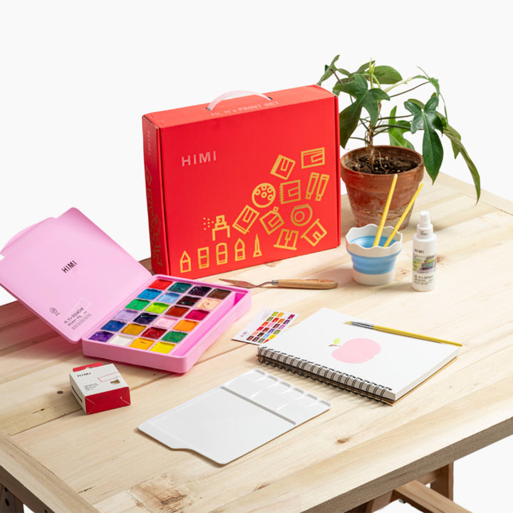 Himi Jelly Cup Gouache Paint Kit (37 Pcs)
