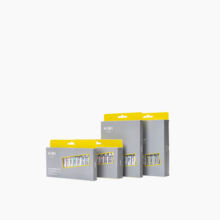 Himi Tube Watercolor Paint Set - 12ml x36 Colors
