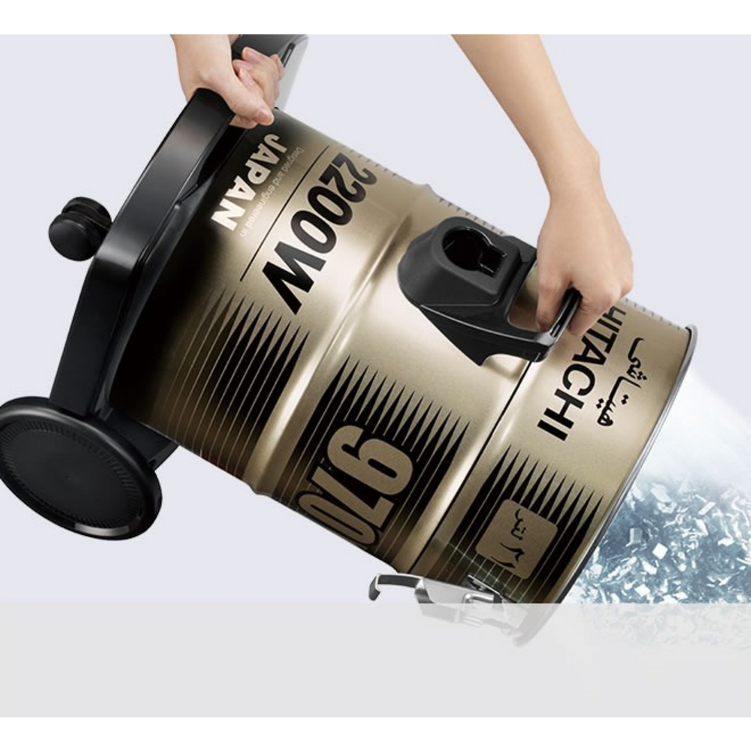 Hitachi Vacuum Drum 2200 W Gold Black