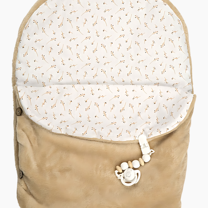 Huggable Memories Alessandra Fur White Bonnet Baby Doll